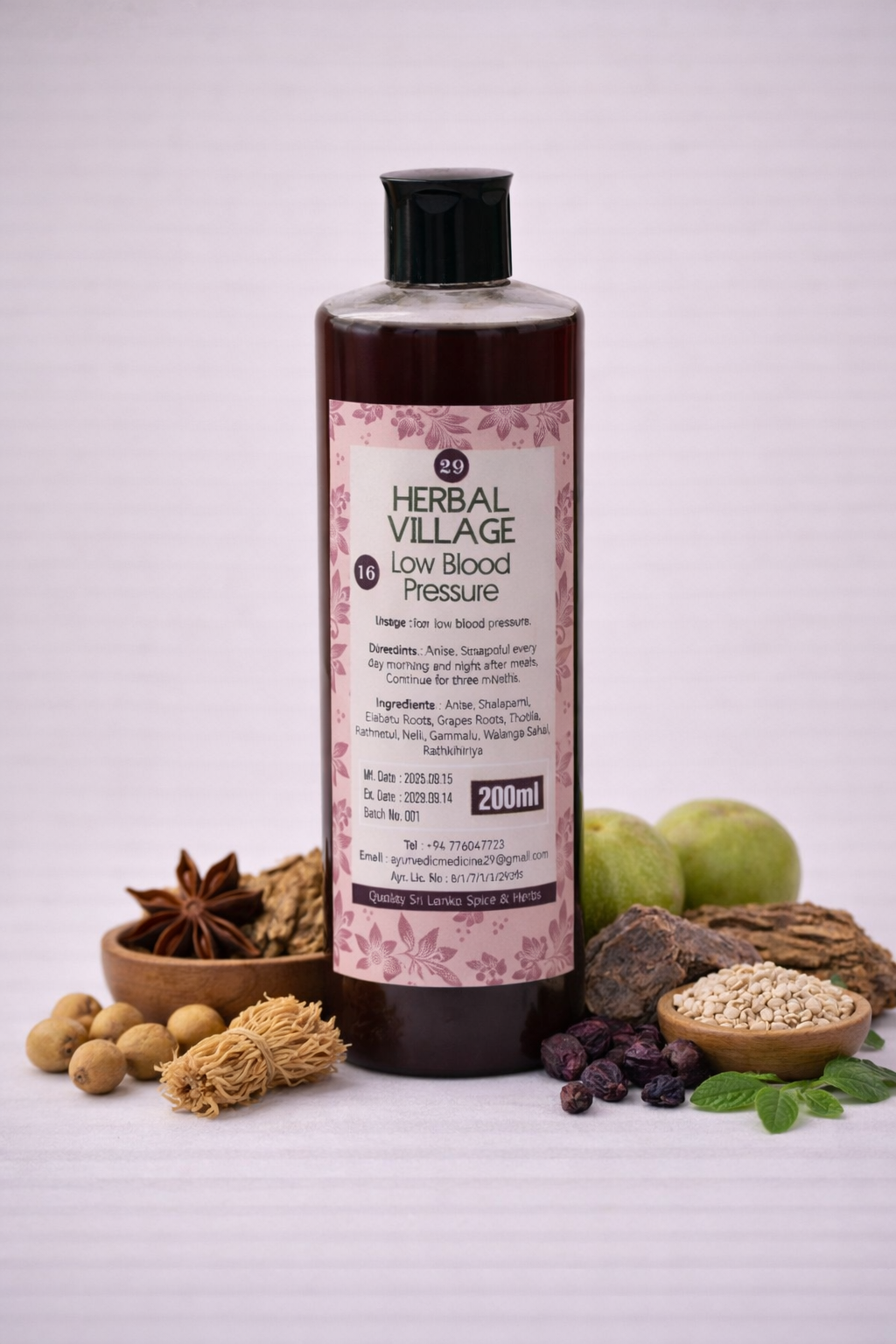 HERBAL VILLAGE – Low Blood Pressure