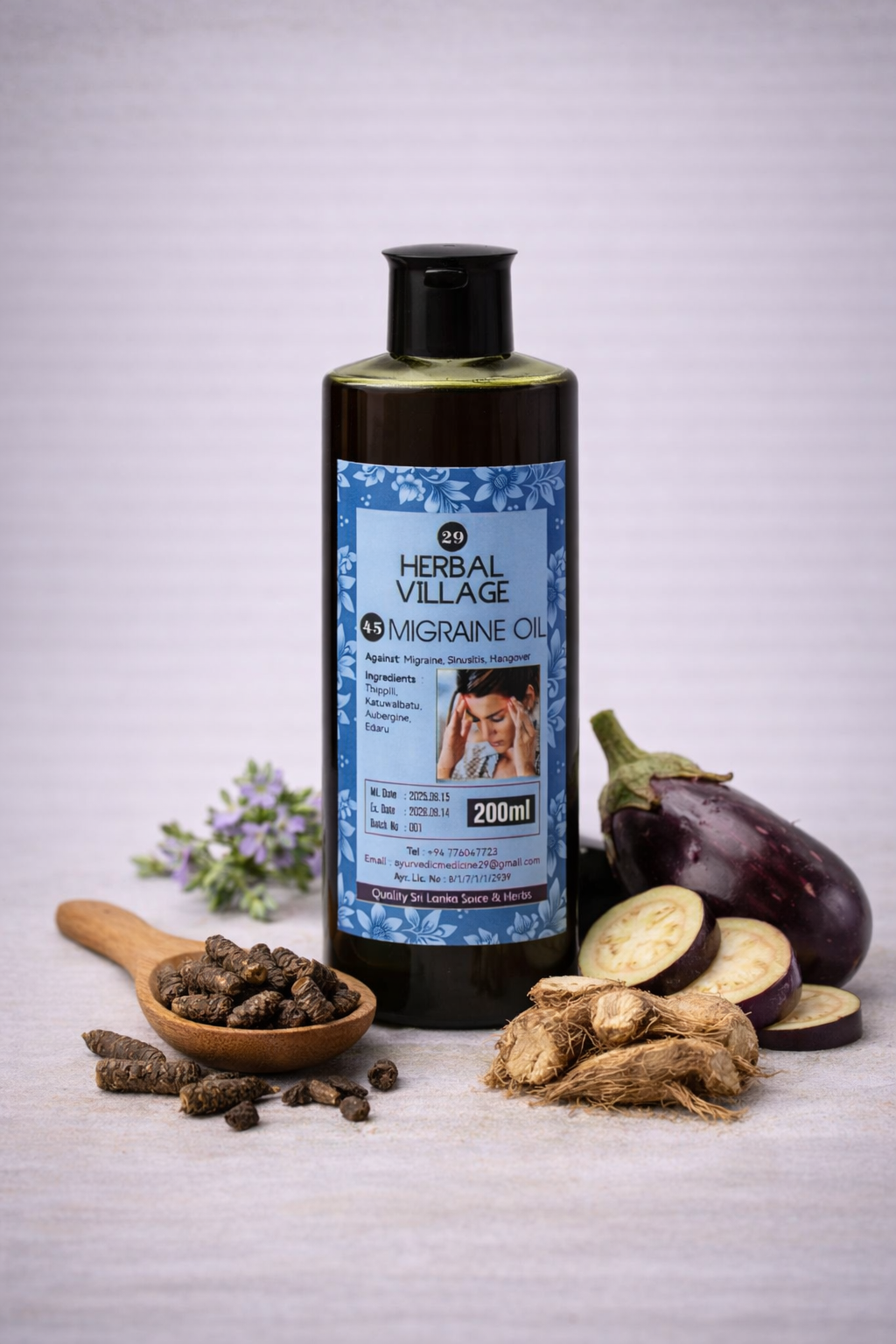 Herbal Village – Migraine Oil