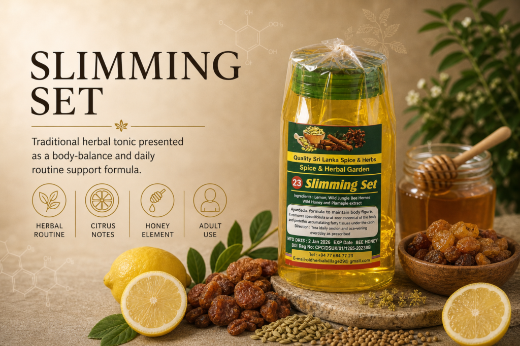 Slimming Set: Traditional Herbal Routine for Balance and Lightness